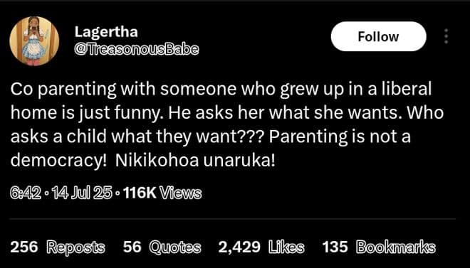 Lagertha ureasonousbabe follow co parenting with someone who grew up in a libera