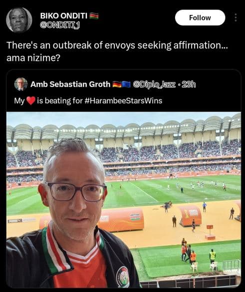 Biko onditi nditi follow there's an outbreak of envoys seeking affirmation_ ama