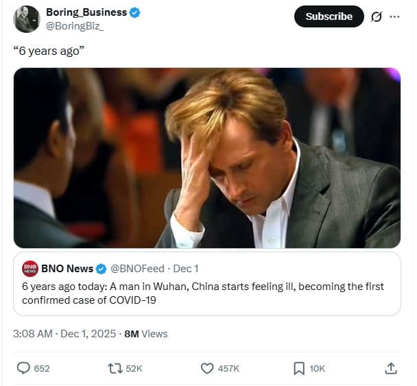 Boring_business boringbiz _ subscribe 6 years ago bno news bnofeed dec years ago