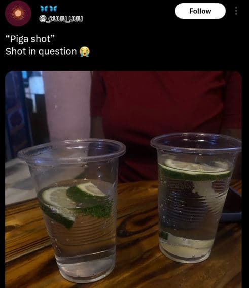 Follow uuyuuu piga shot shot in question