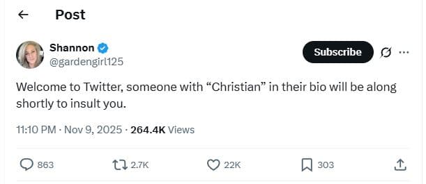 Post shannon gardengirl125 subscribe welcome to twitter someone with christian i