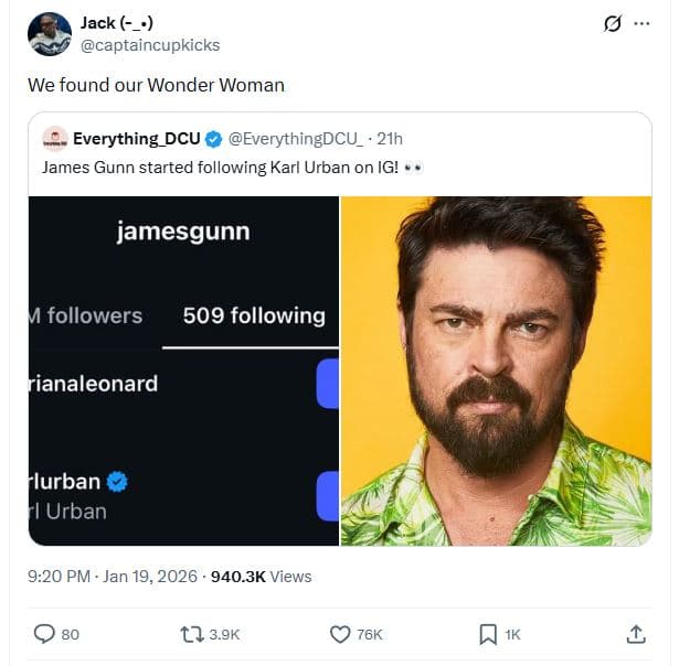 Jack captaincupkicks we found our wonder woman everything_dcu everythingdcu_ 21h