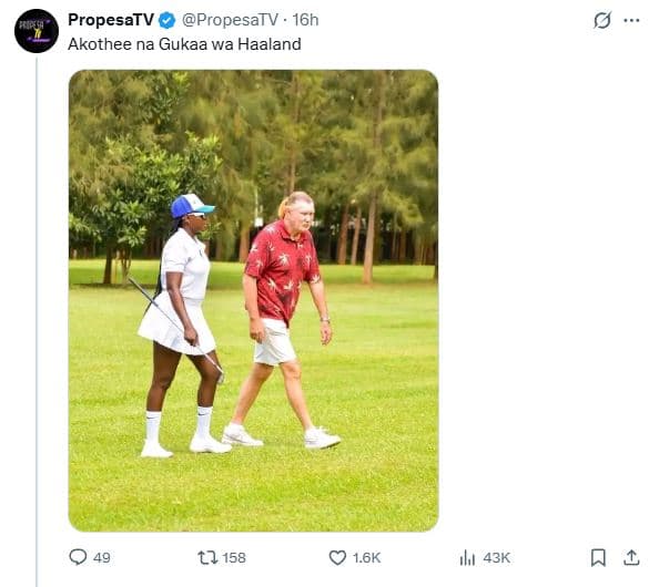 Propesatv propesatv . 16h akothee na gukaa wa haaland tl 158 1.6k 43k