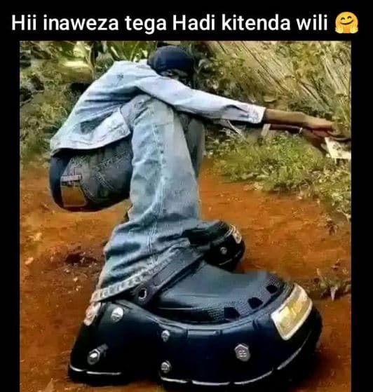 Hii inaweza tega hadi kitenda wili