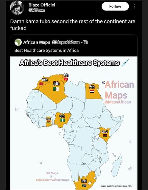 Blaze officiel bslaze follow damn kama tuko second the rest of the continent are