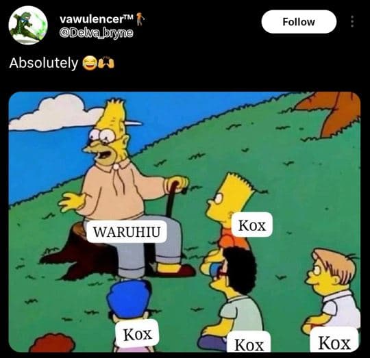 Vawulencertm delabiynne follow absolutely u waruhiu kox kox kox kox