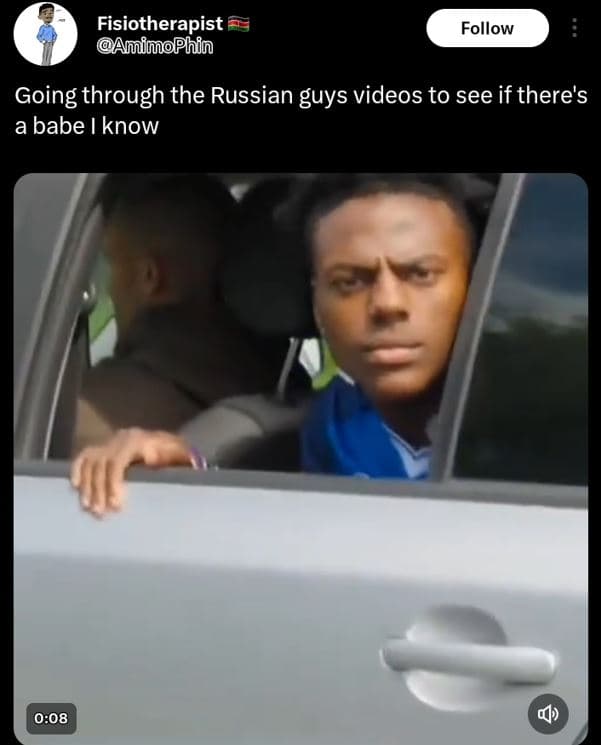 Fisiotherapist animophin follow going through the russian guys videos to see if