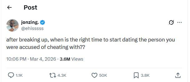 Post jonzing ehisssss after breaking up when is the right time to start dating t