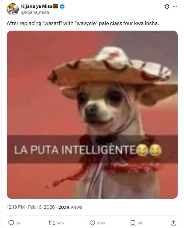 Kijana ya misai kijana_misa after replacing 'wazazi with wavyele pale class four