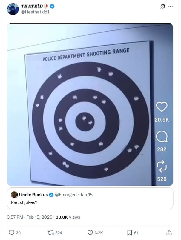 Thatk!d hesthatkidı shooting range police department 20.5k 282 528 uncle ruckus