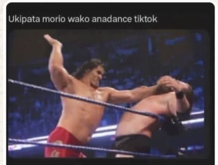 Ukipata morio wako anadance tiktok
