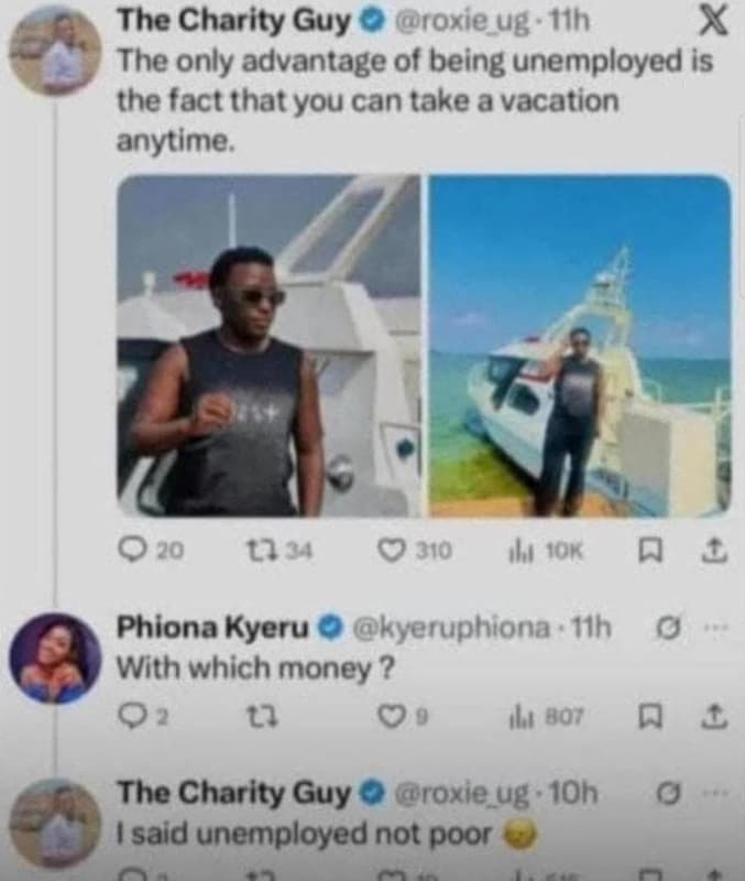 The charity guy roxie ug ith x the only advantage of being unemployed is the fac