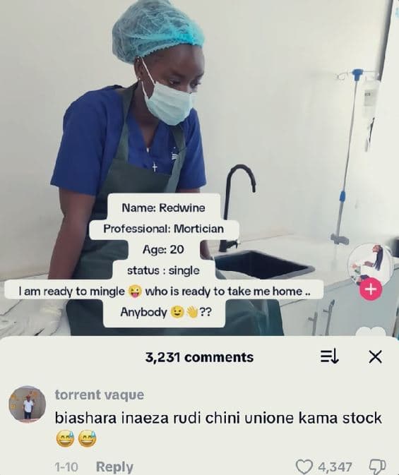 Name redwine protessional mortician age 20 status single iam ready to mingle who