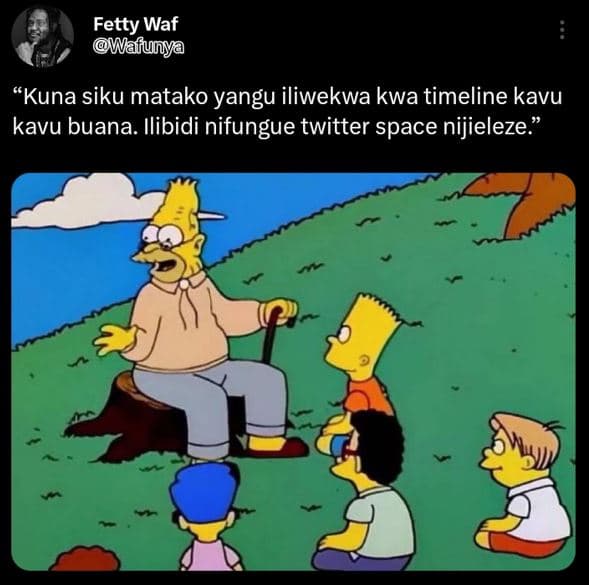 Fetty waf wafunya kuna siku matako yangu iliwekwa kwa timeline kavu kavu buana.