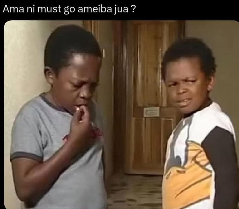 Ama ni must g0 ameiba jua ?