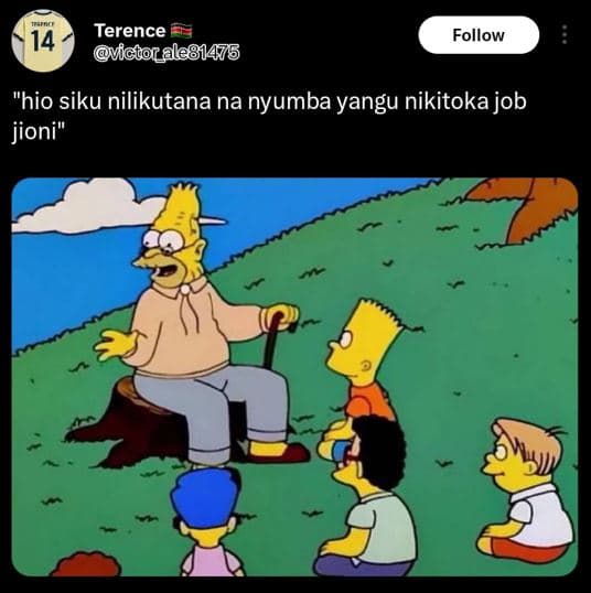 14 terence victorale81475 follow hio siku nilikutana na nyumba yangu nikitoka jo