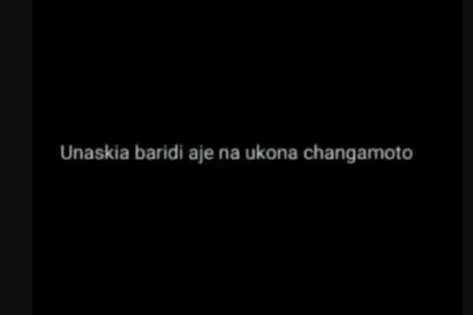 Unaskia baridi aje na ukona changamoto