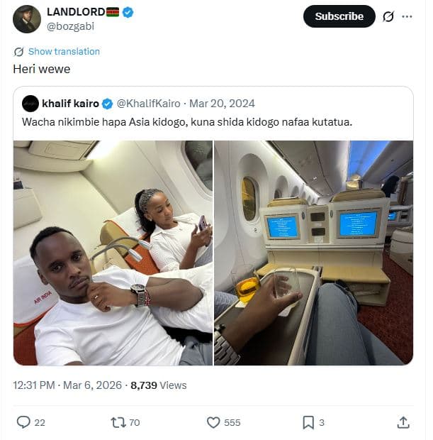 Landlorde bozgabi subscribe show translation heri wewe khalif kairo khalifkairo