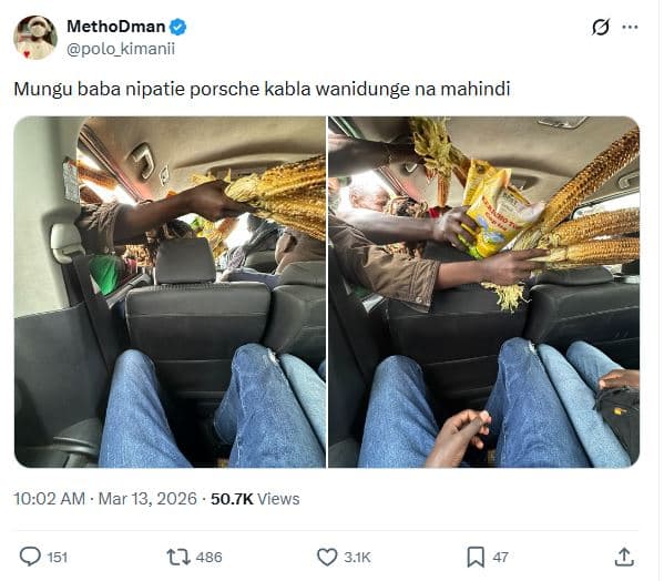 Methodman polo_kimanii mungu baba nipatie porsche kabla wanidunge na mahindi 10.