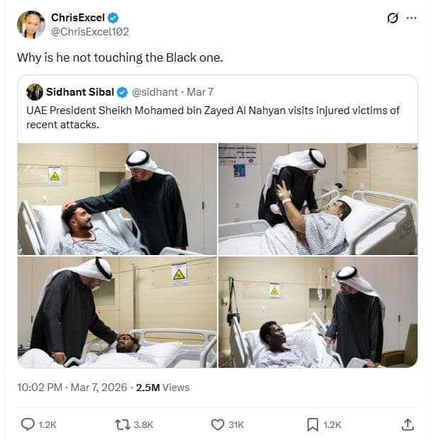 Chrisexcel chrisexcel102 why is he not touching the black one sidhant sibal sidh