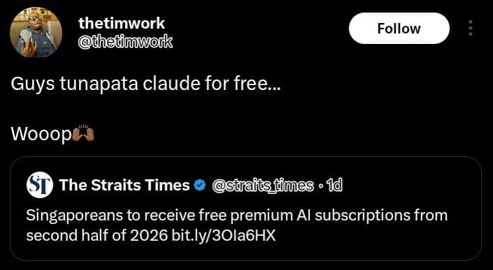 Thetimwork thetimwork follow guys tunapata claude for free. wooop the straits ti