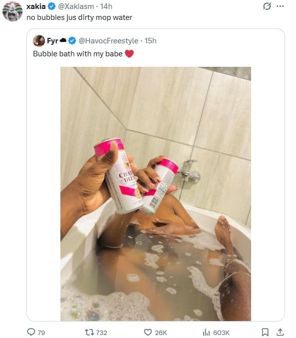 Xakia xakiasm 14h no bubbles jus dirty mop water fyr havocfreestyle . 15h bubble