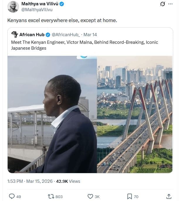 Maithya wa viliv7 maithyavilivu kenyans excel everywhere else except at home afr