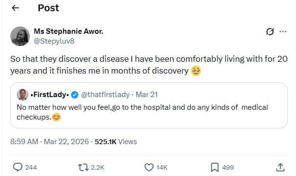 Post ms stephanie awor. stepyluv8 so that they discover a disease have been comf