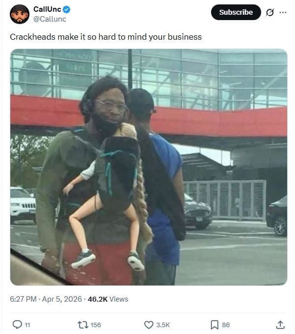 Callunc callunc subscribe crackheads make it so hard to mind your business 6.27