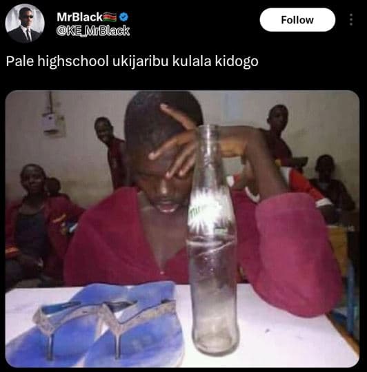 Mrblack kemblack follow pale highschool ukijaribu kulala kidogo