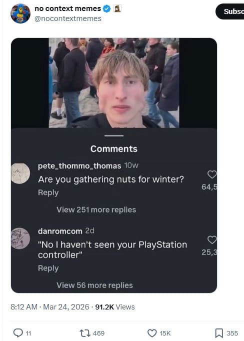No context memes nocontextmemes subsc comments pete thommo_thomas 1ow are you ga