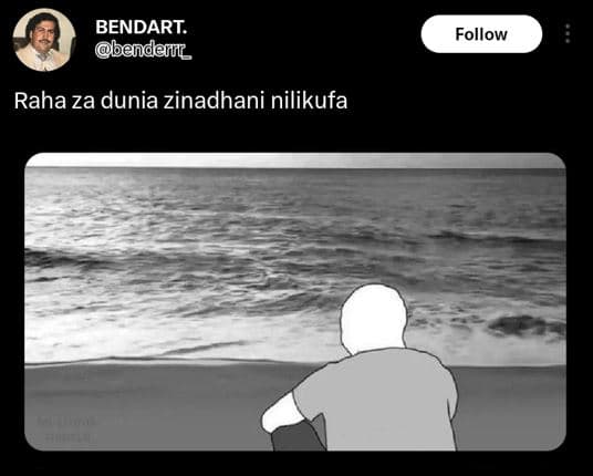 Bendart. bendemz_ follow raha za dunia zinadhani nilikufa