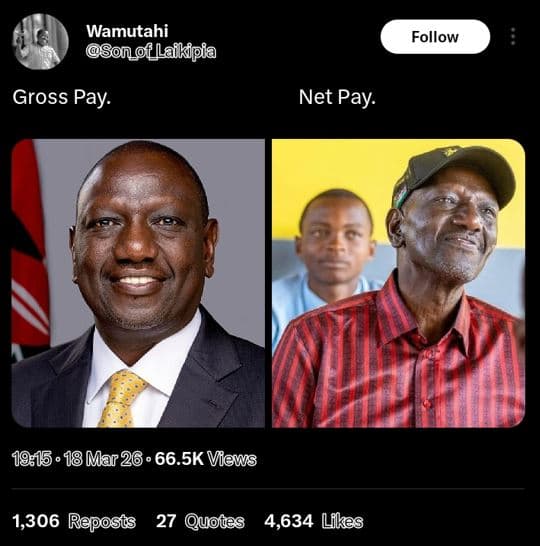 Wamutahi sonof laikipia follow gross pay net pay . 18 mar 26 66.5k views 1,306 r