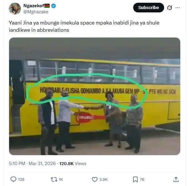 Ngazekofi mghazake subscribe yaani jina ya mbunge imekula space mpaka inabidi ji