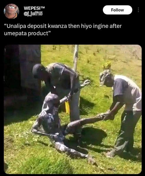 Wepesitm jjain5 follow unalipa deposit kwanza then hiyo ingine after umepata pro