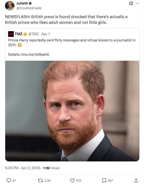 Julieth troubleshade newsflash british press is found shocked that there's actua