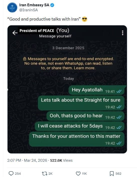 Iran embassy sa iraninsa good and productive talks with iran president of peace