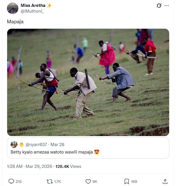 Miss aretha imuthoni_ mapaja nyarr037 mar 28 betty kyalo amezaa watoto wawili ma