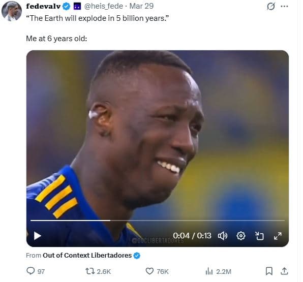 Fedevalv heis_fede mar 29 the earth will explode in 5 billion years _ me at 6 ye