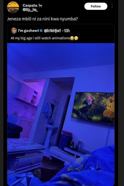 Caspata, 08p kl follov jeneza mbili ni za nini kwa nyumba? im gasheerl iismed 1h