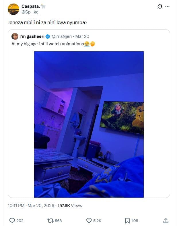 Caspata_ sp ke jeneza mbili ni za nini kwa nyumba? im gasheeri irrisnjeri mar 20