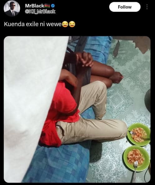 Mrblack kemrblack follow kuenda exile ni wewe