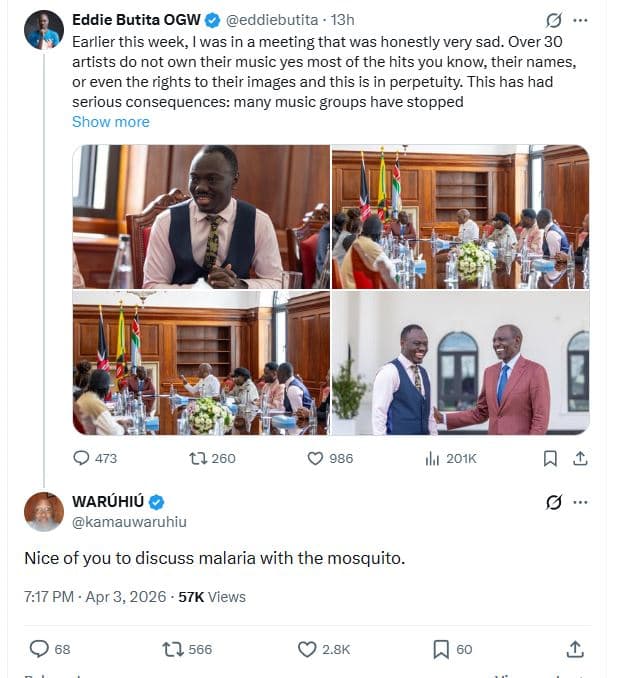 Eddie butita ogw eddiebutita . 13h earlier this week was in a meeting that was h