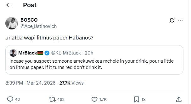 Post bosco ace_ustinovich unatoa wapi litmus paper habanos? mrblacki ke_mrblack