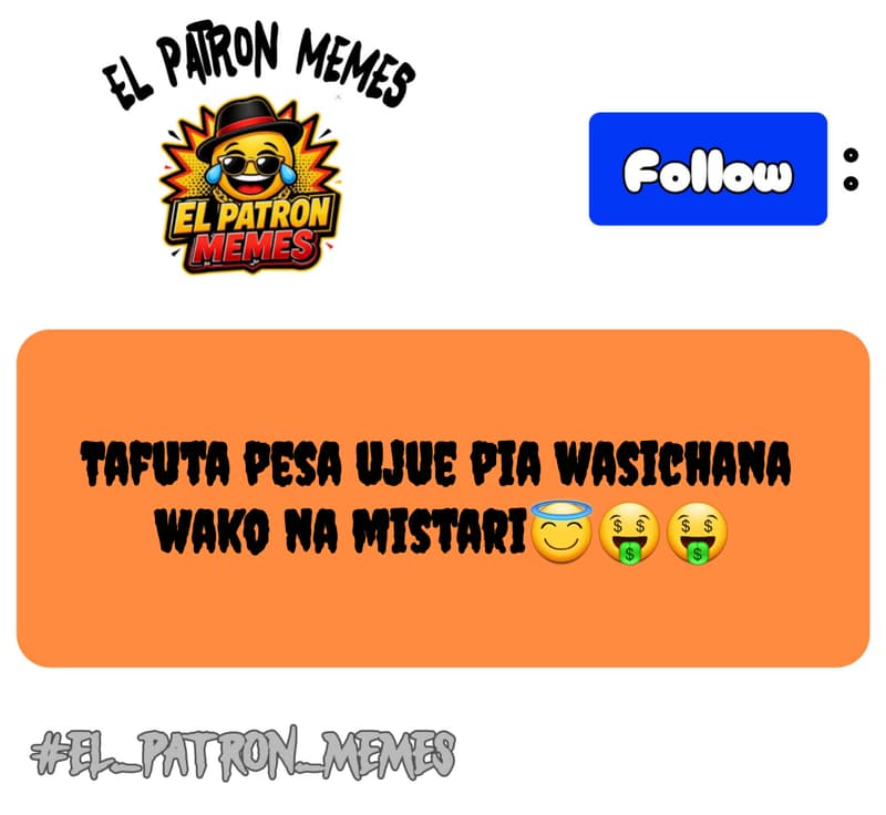 Nifollow uko fb @el patron